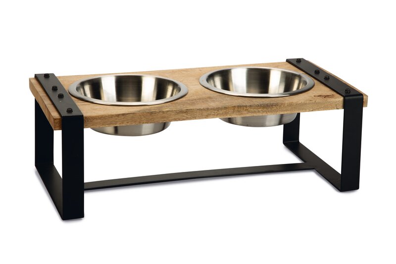 Designed by Lotte" Futterstation "Diner Memphis" für Hunde & Katzen, robustes Holzgestell, 2 Edelstahlnäpfe, leicht zu reinigen.;https:--mpgroup.saas.contentserv.com-admin-ImageServer.php?ID=d5de03ef3c14612cceb0767875fa7d066fedbbd468ec8587852769c06e338bd0