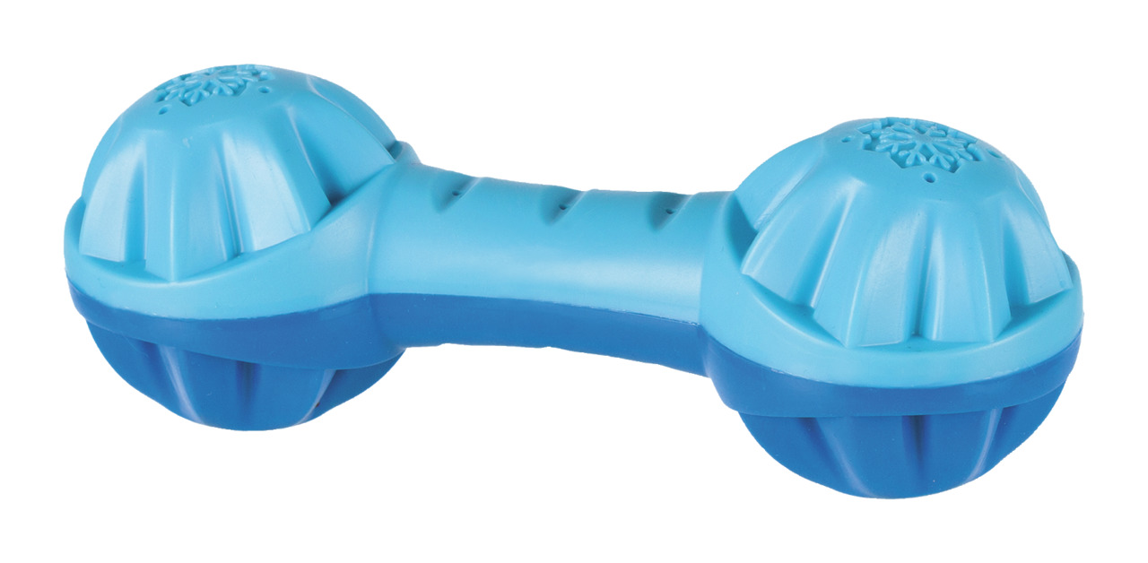Trixie Kühl-Hantel Hunde Spielzeug Abkühlung 18 cm
