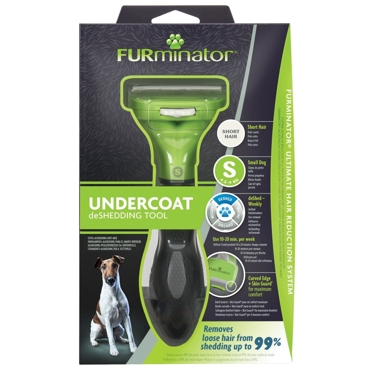 Furminator deShedding Tool Dog Kurzhaar S