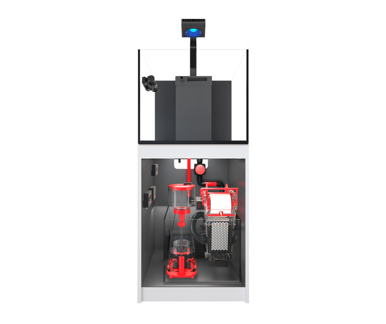 Red Sea Reefer Aquarium-System: Komplettsystem für Meerwasseraquarien, inkl. Technikbecken, Filter, Pumpen, Abschäumer