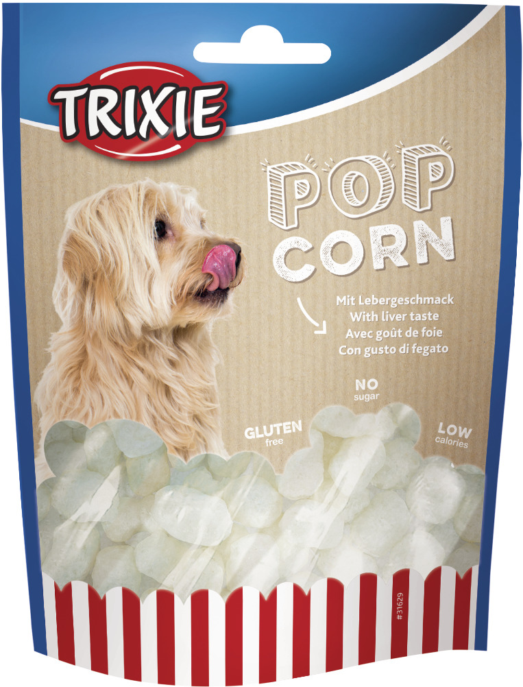 TRIXIE Popcorn mit Lebergeschmack 100 Gramm Hundesnack