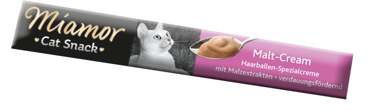 Miamor Malt-Käse-Cream Multipack Katzen Snack 6 x 15 g