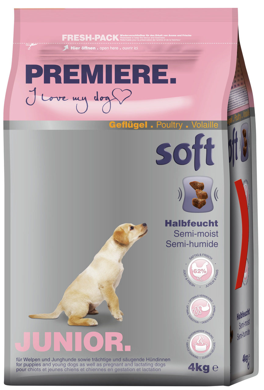 PREMIERE Soft Junior Huhn 4 kg | 4 kg | 4047777116479