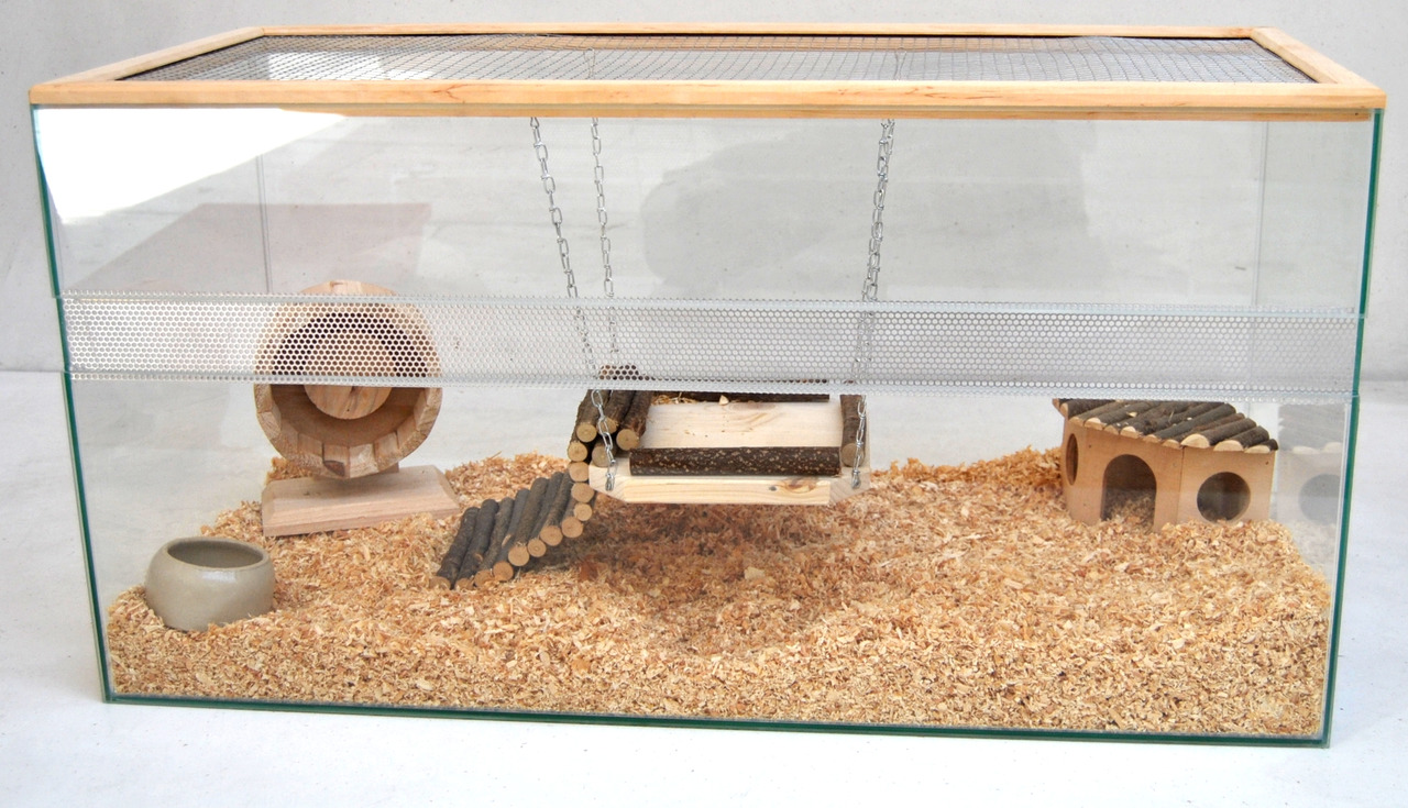 Ollesch Nagarium NT100 Abdeckung 100x37x42 Zentimeter für Kleintiere