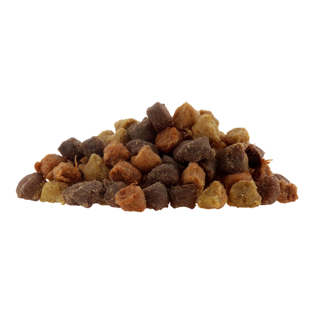 Lucky Lou Premium-Hundefutter, Geflügel+Gemüse, für alle Hunde, 1 kg, hochwertige Zutaten, ausgewogene Ernährung, bunte Kroketten.