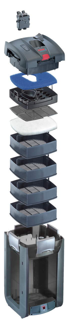 EHEIM professionel 4+ Außenfilter, für Aquarienbesitzer, effiziente Wasserreinigung, inkl. Filtermedien & Filterkörbe.