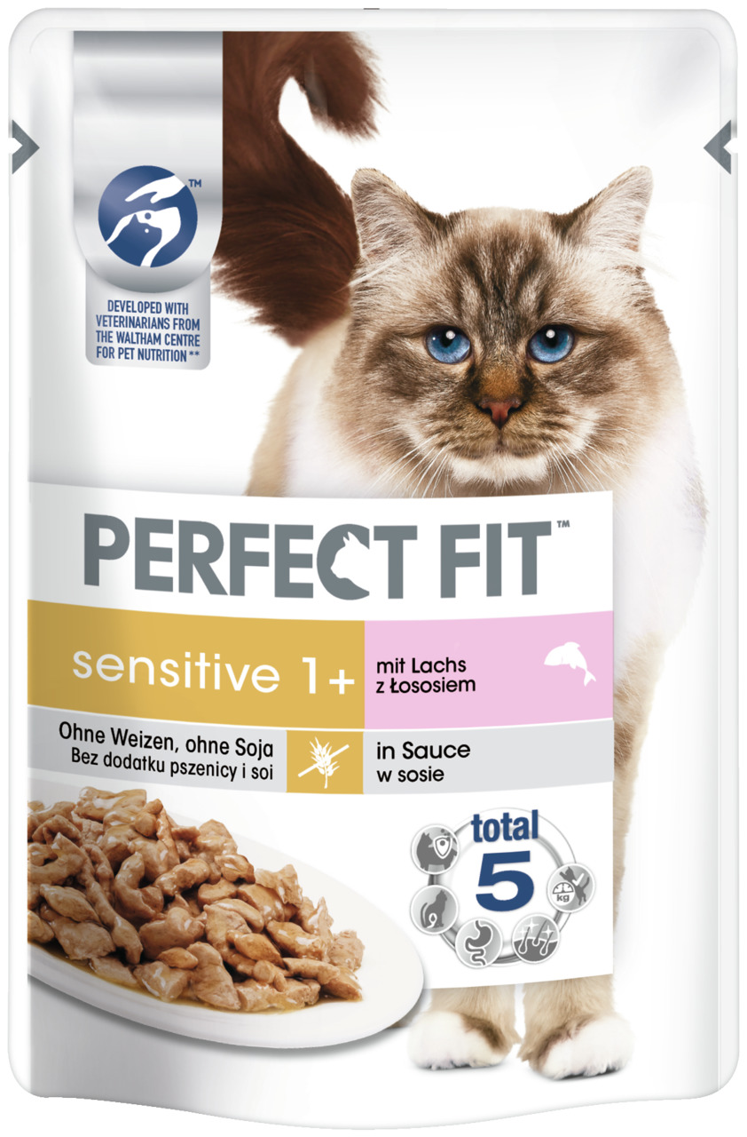 Perfect Fit Pouchbeutel Sensitive Lachs 85 g