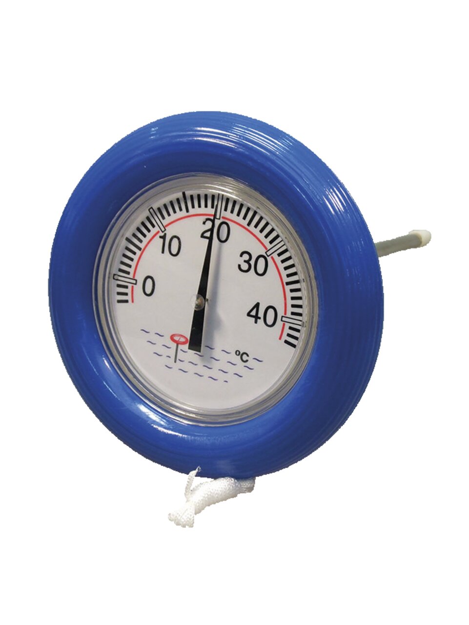 Unique Koi Schwimmthermometer rund