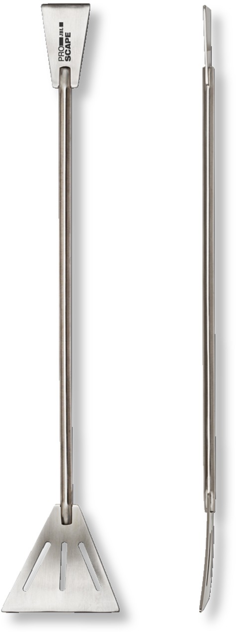 JBL ProScape Tool: Edelstahlwerkzeug für Aquarienpflege, flacher Spatel & gebogene Pinzette, präzise, langlebig, leicht zu reinigen.