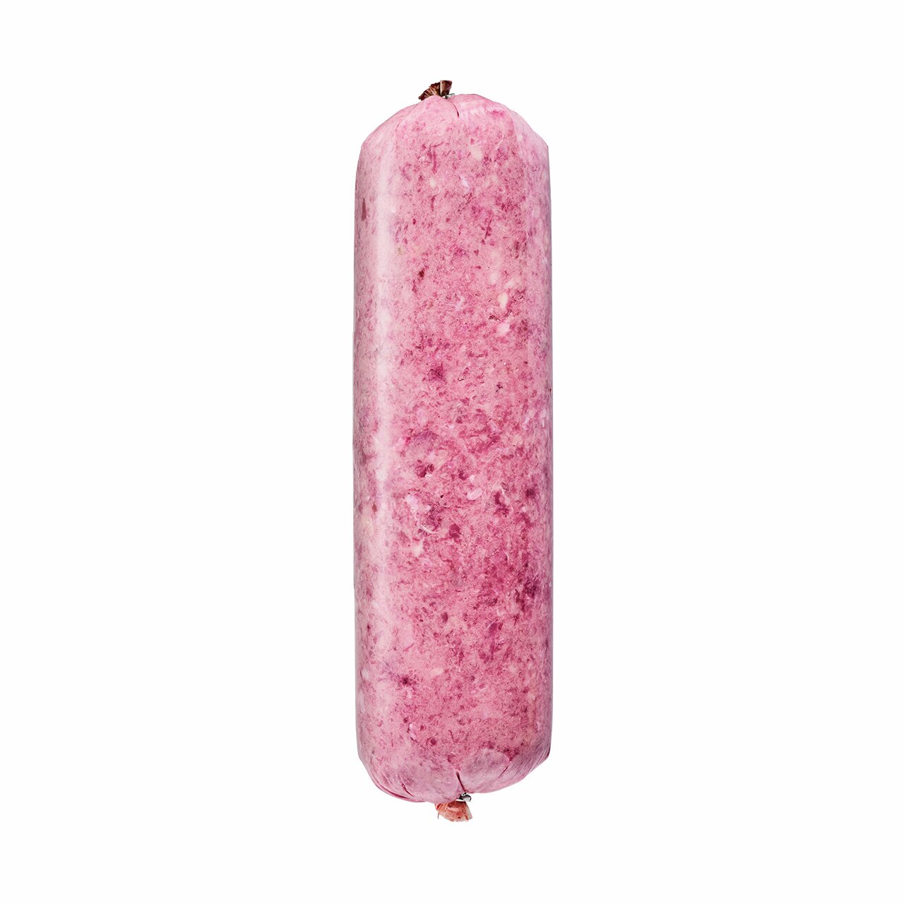 Lottis Häppchen Wurstrolle für Hunde, Rind, 500 g, ideal für ausgewachsene Hunde, hochwertige Zutaten, vollwertige Mahlzeit-Belohnung.
