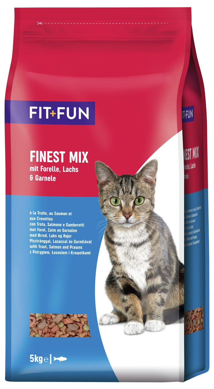 fit+funX fit+fun Finest-Mix Lachs/Thunfisch 5 kg | 4047777051541
