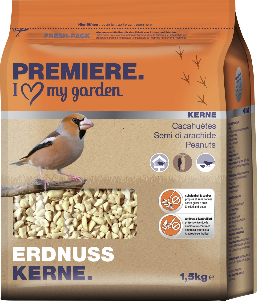 PREMIERE Erdnusskerne gehackt 1,5 kg