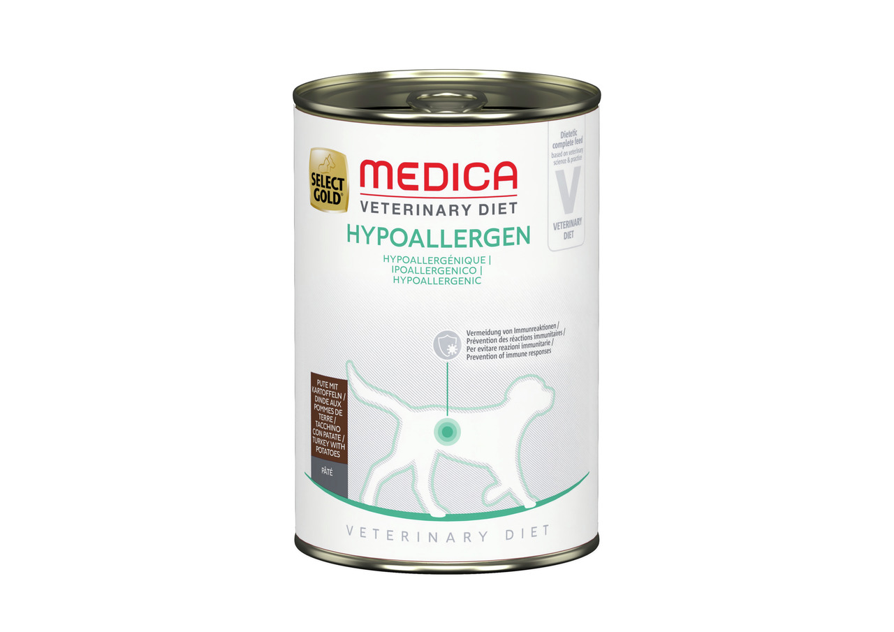 Select Gold Medica Hypoallergenic Pute,Kartoffel 400g | 4047777241928