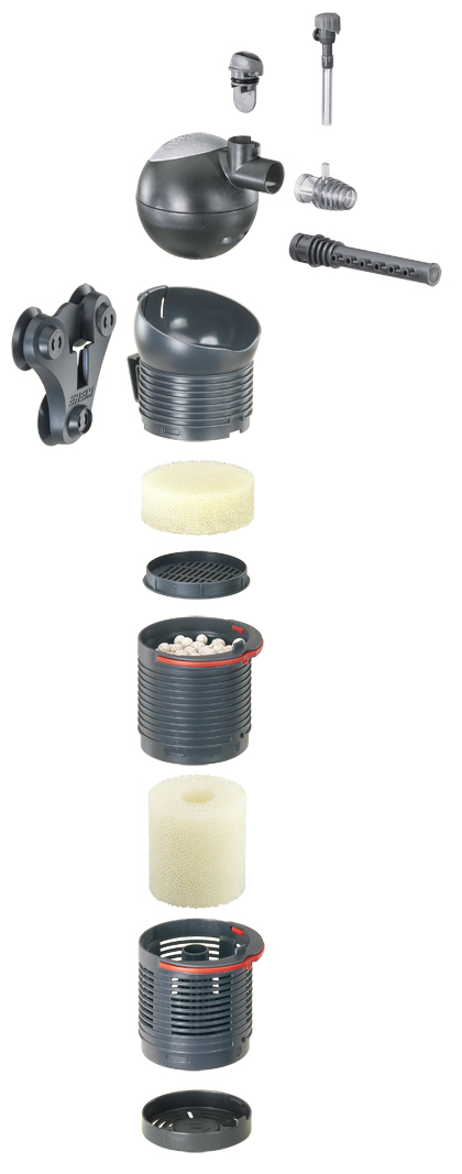 EHEIM Aquaball Innenfilter: Modularer Filter f. Aquarien, ideal f. sauberes Wasser. Für Aquarienliebhaber, Fischhalter.