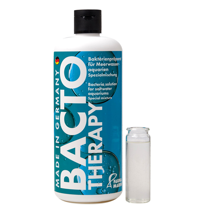 FAUNA MARIN Bacto Therapy, Bakterienpräparat f. Meerwasseraquarien, Spezialmischung, hergestellt in DE, modernes Design, 125 ml.