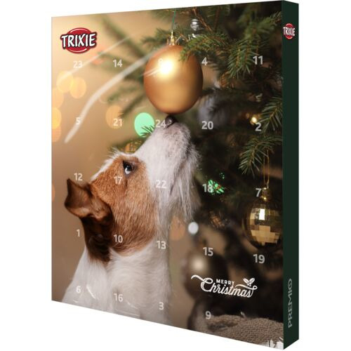 TRIXIE Adventskalender für Hunde, "Merry Christmas", 24 Türchen.