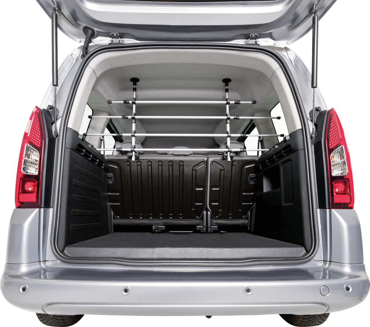 TRIXIE Auto-Gitter, für Hunde, individuell anpassbar, robuste Konstruktion, für sichere Beförderung im Auto.