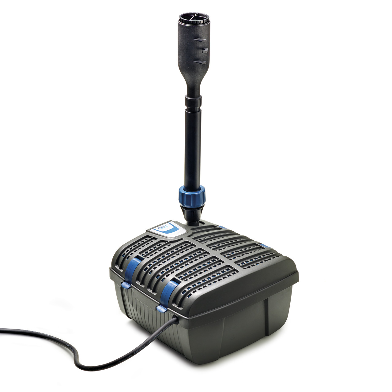 Oase Filtral UVC 2500: Kompakte Filter-/Wasserspielpumpe für Teiche bis 2500 L, mit UVC-Klärgerät, ideal für Filterung & Wasserspiel.