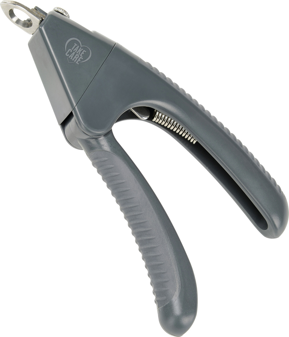 Krallenzange "Take Care" für Hunde & Katzen, ergonom. Griff, präzise Metallschneide, ideal f. Krallenpflege.