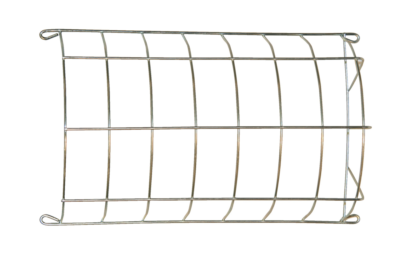 KERBL Metall-Heuraufe, für Kleintiere (Kaninchen/Meerschweinchen), robust, hygienisch, verzinkt, Heu bleibt sauber.