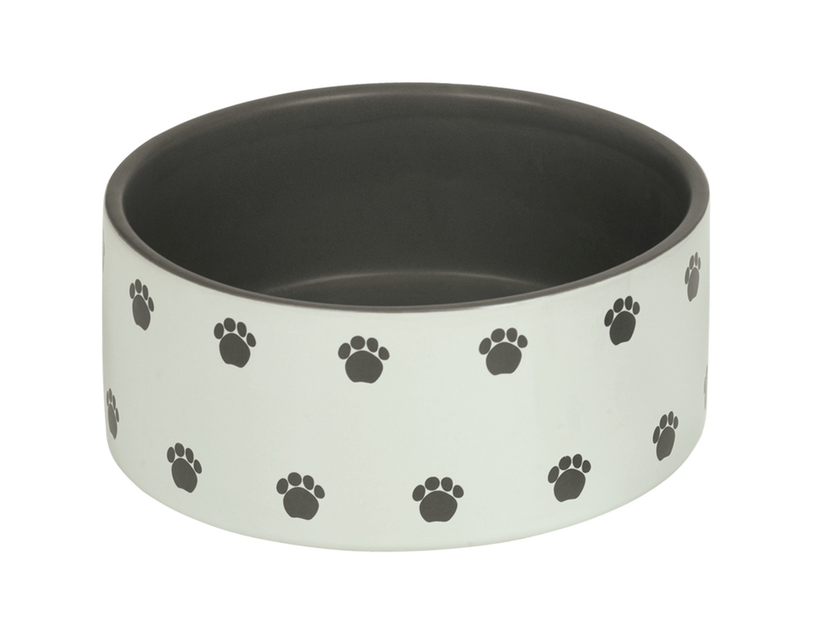 Nobby Keramiknapf PATA 18 x 7 cm creme/grau