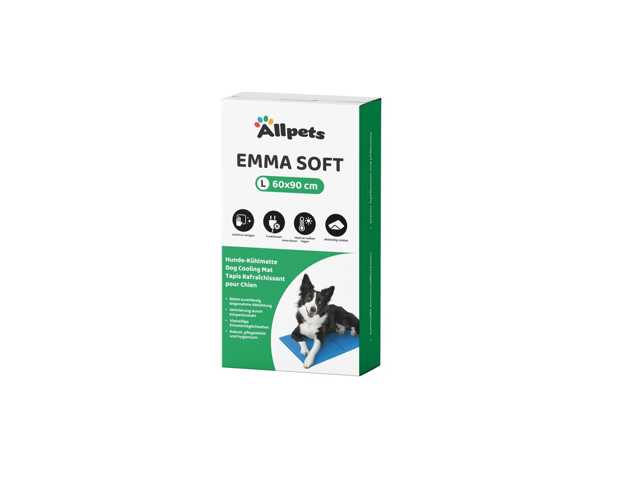 Allpets Kühlmatte Emma Soft L 60x90 cm