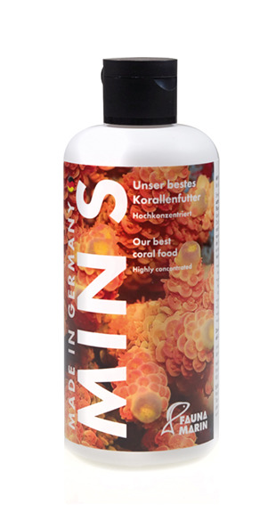 FAUNA MARIN MINS, Korallenfutter für Meerwasserkorallen, hochkonzentriert, „Unser bestes Korallenfutter“, Menge nicht sichtbar.