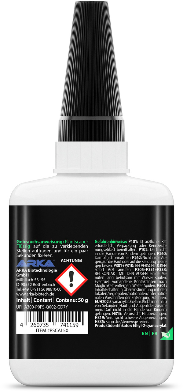 ARKA MICROBE-LIFT Plantscaper, Kleber für Aquarienpflanzen, fixiert schnell, 50 g.