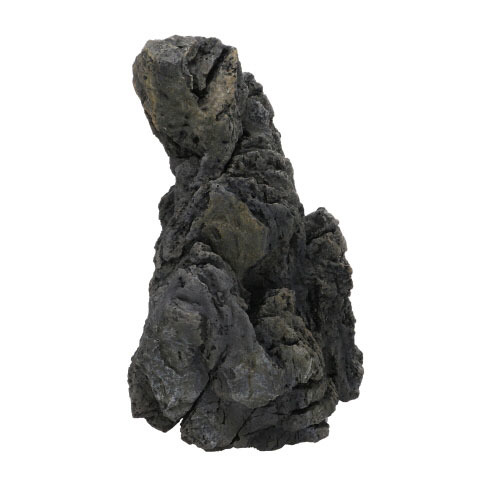 Ein künstlicher Dekorationsfelsen der Marke HOBBY, geeignet für Aquarien und Terrarien. Das Produkt imitiert realistisch die Struktur und Farbe von natürlichem Gestein, ideal für die Gestaltung von Unterwasserlandschaften oder Lebensräumen für Reptilien. 