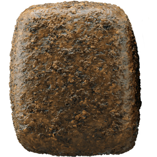 Josera Trockenfutter für Hunde (ausgewachsen), Geschmacksrichtung Geflügel, quadratisch, braun, strukturierte Oberfläche.