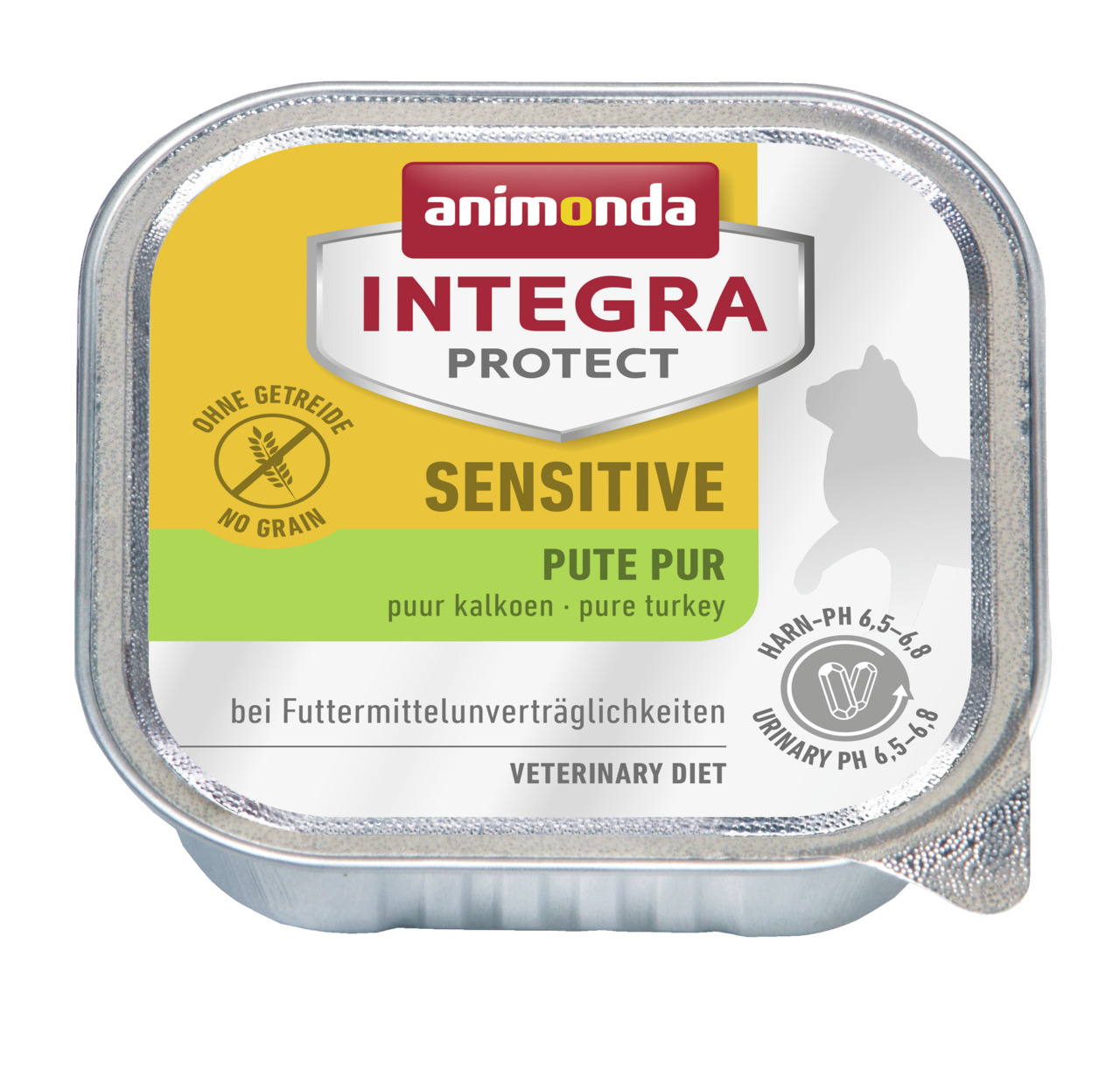 animonda Integra Protect Sensitive Pute pur 100g Schale Katzennassfutter