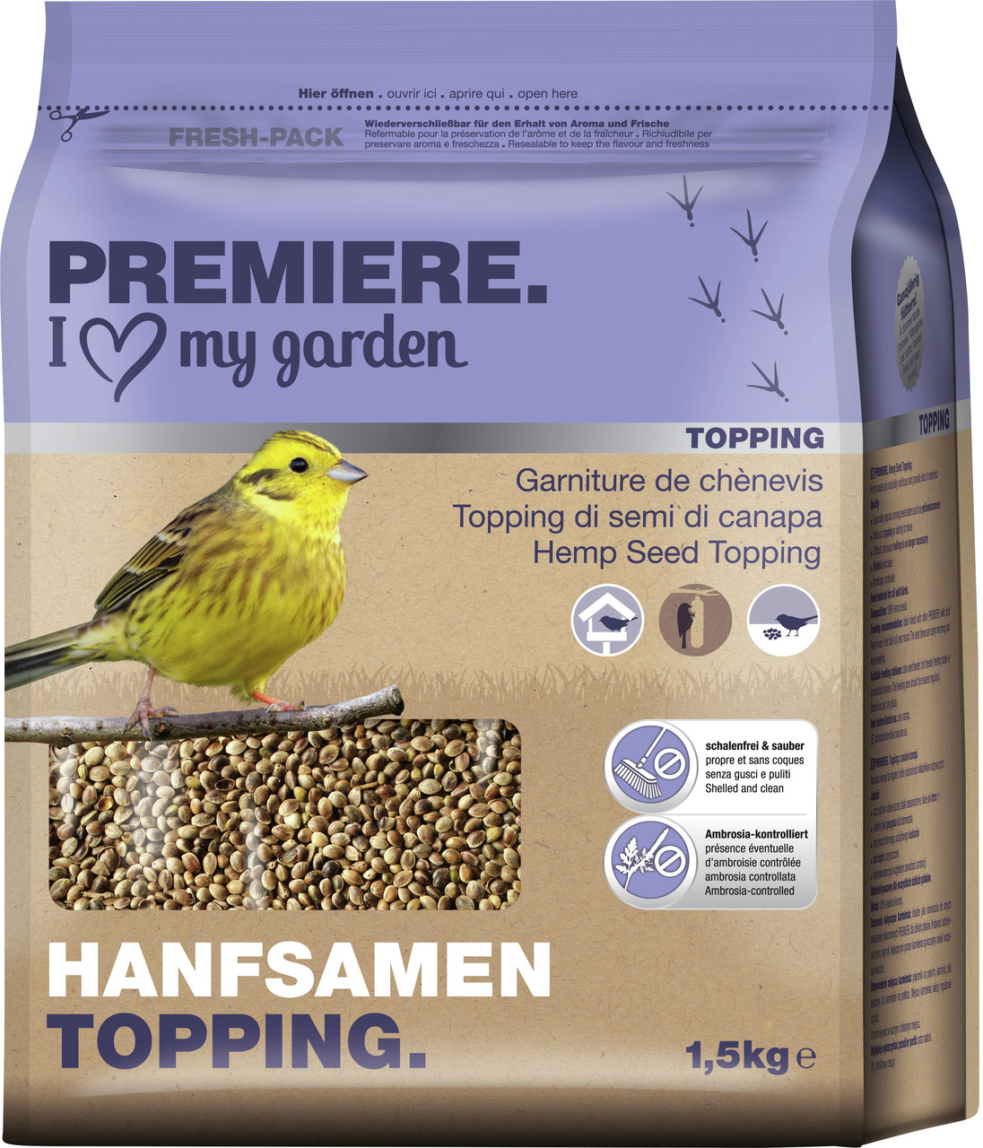PREMIERE Hanfsamen 1,5 kg