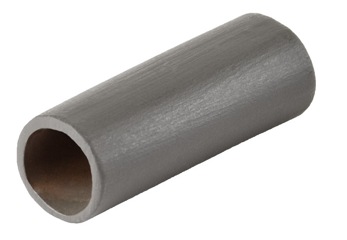 HOBBY Keramikrohr, zylindrisch, grau, für Aquarien/Terrarien, Versteck f. Fische, Garnelen, Reptilien, robust, naturnah.