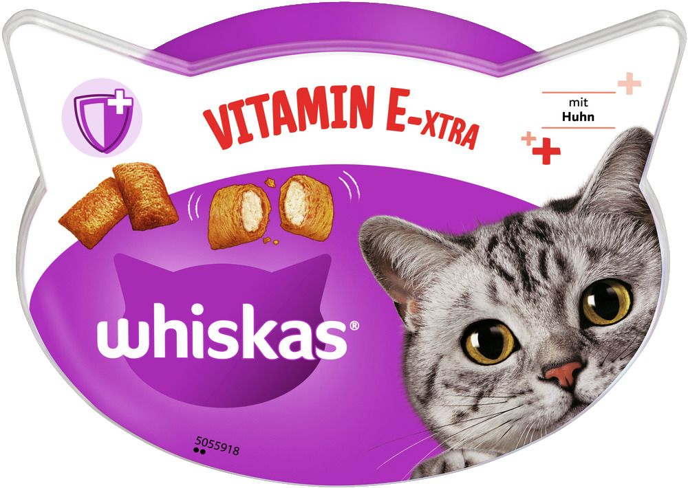 Whiskas Knuspertaschen Vitamin E-XTRA 50g Katzensnack