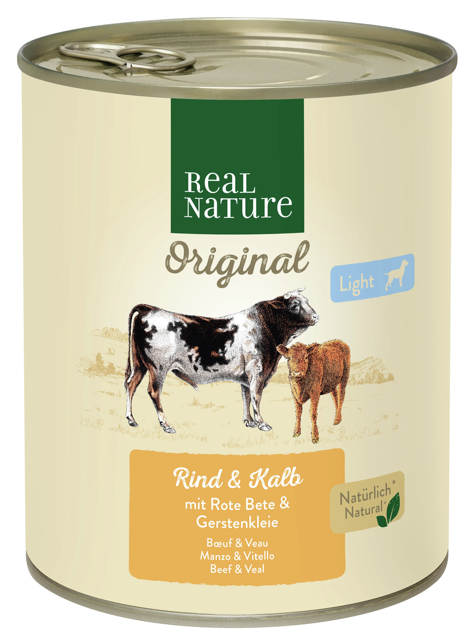 REAL NATURE Light Kalb rote Beete 800 g
