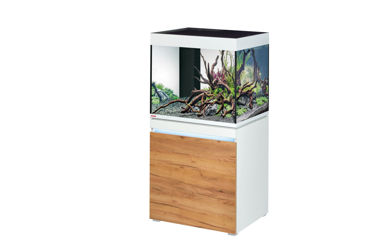 EHEIM incpiria 230 LED alpin-natur Aquarium mit Unterschrank
