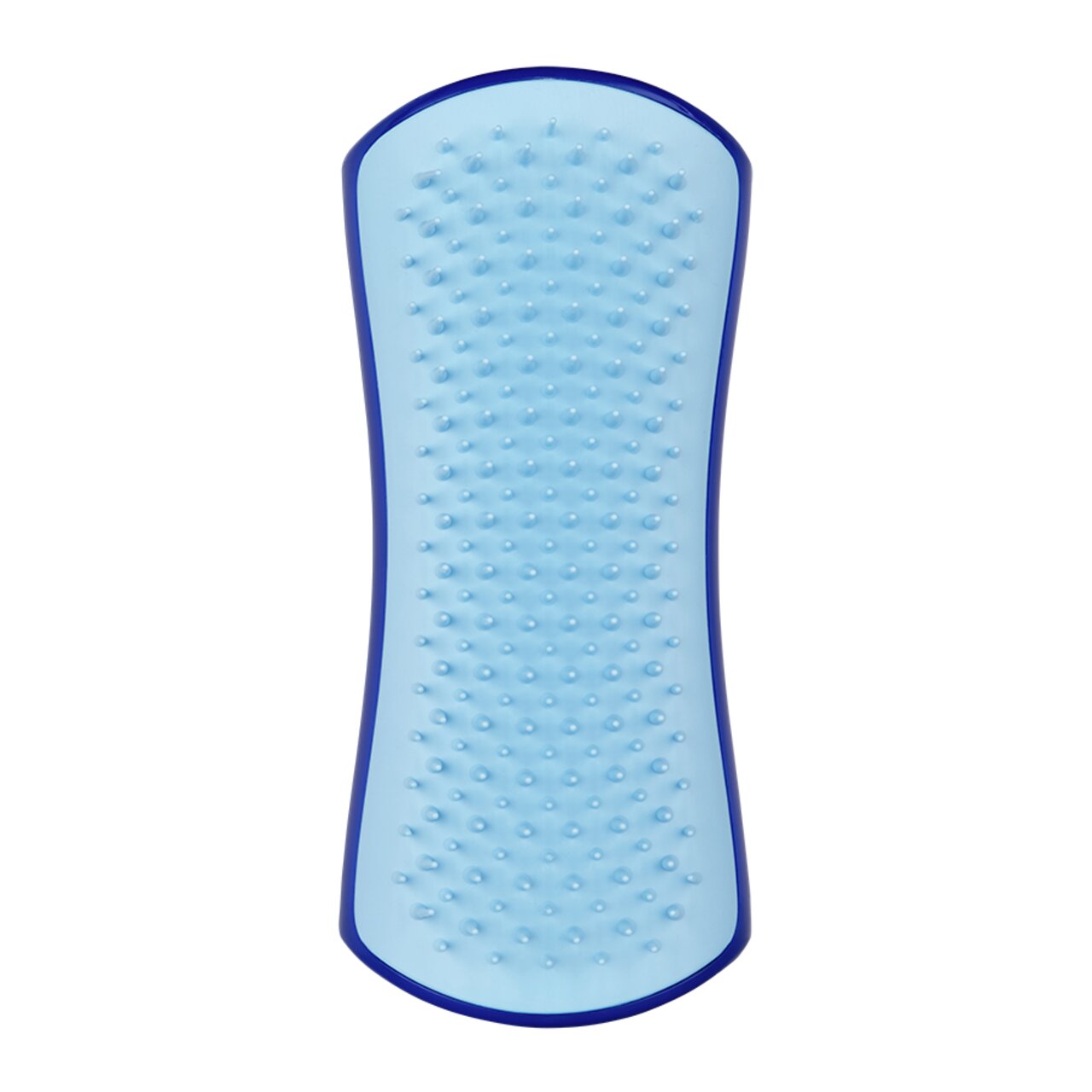 Pet Teezer DeShedding Brush von Tangle Teezer, für Hunde & Katzen, hellblau/dunkelblau, sanft entwirrend, ergonomisch, lose Haare entfernen.