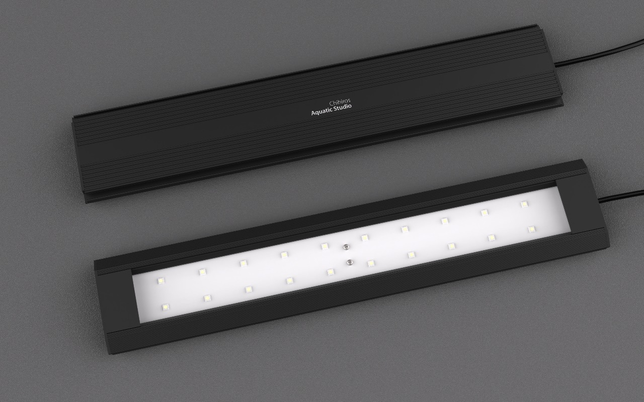 Chihiros Aquatic Studio LED-Leuchte, Modell 4043366312000, für Aquarien, schwarz, fördert Pflanzenwachstum & Fischpflege.