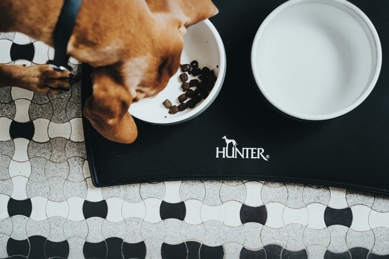 HUNTER Napfunterlage SELECTION 60x40cm schwarz