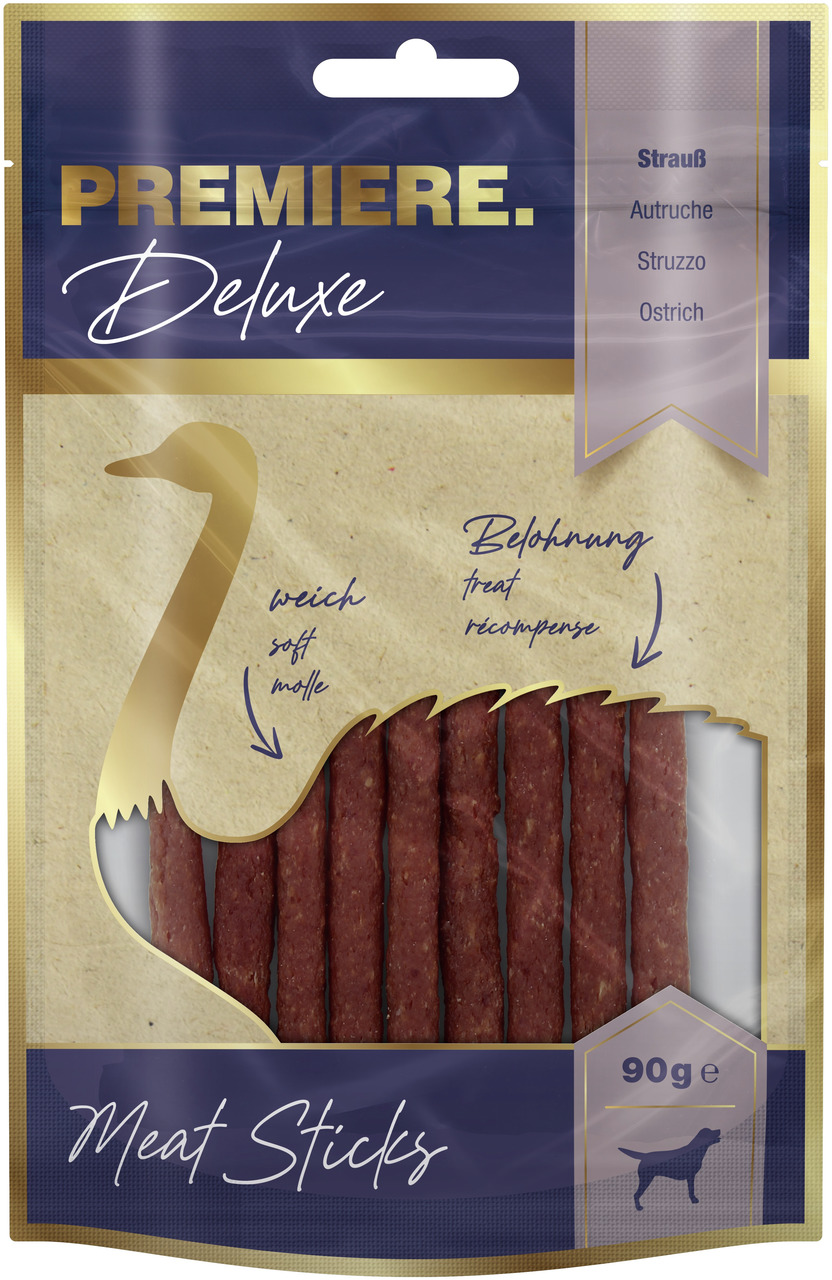 PREMIERE Snack it Meat Sticks Strauß 90 g