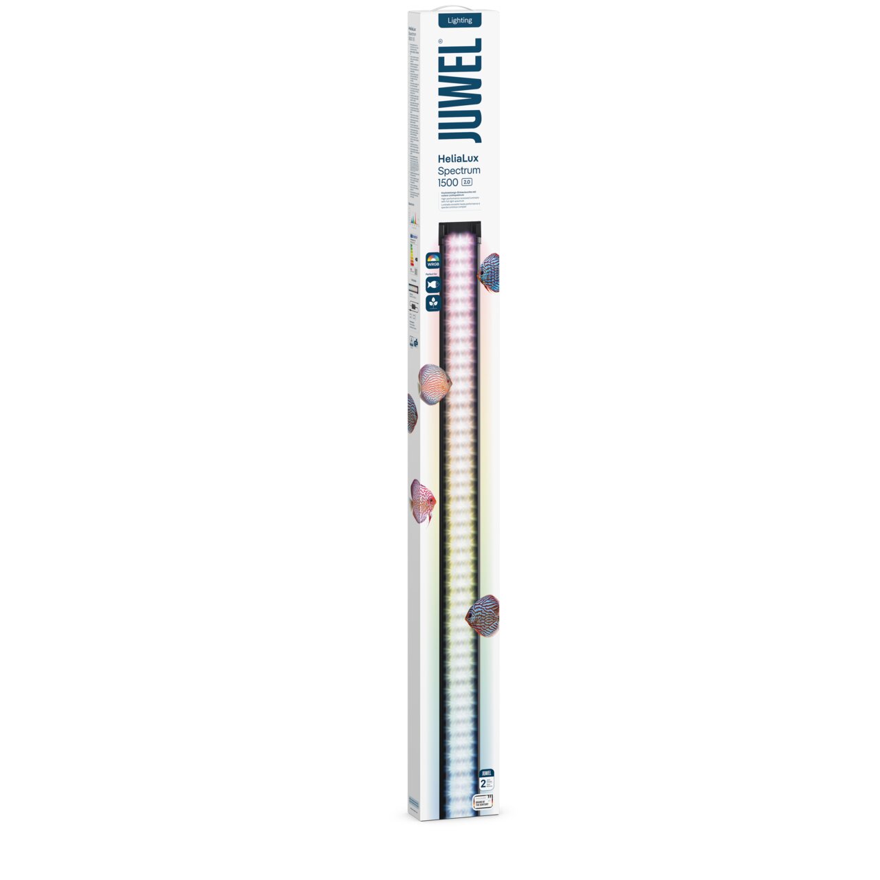 JUWEL HeliaLux Spectrum 1500 LED-Leuchte für Süß- und Meerwasseraquarien, Vollspektrum-Beleuchtung, 1500 mm.