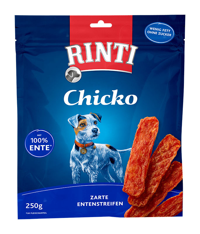 RINTI Chicko Ente 250 Gramm Hundesnack