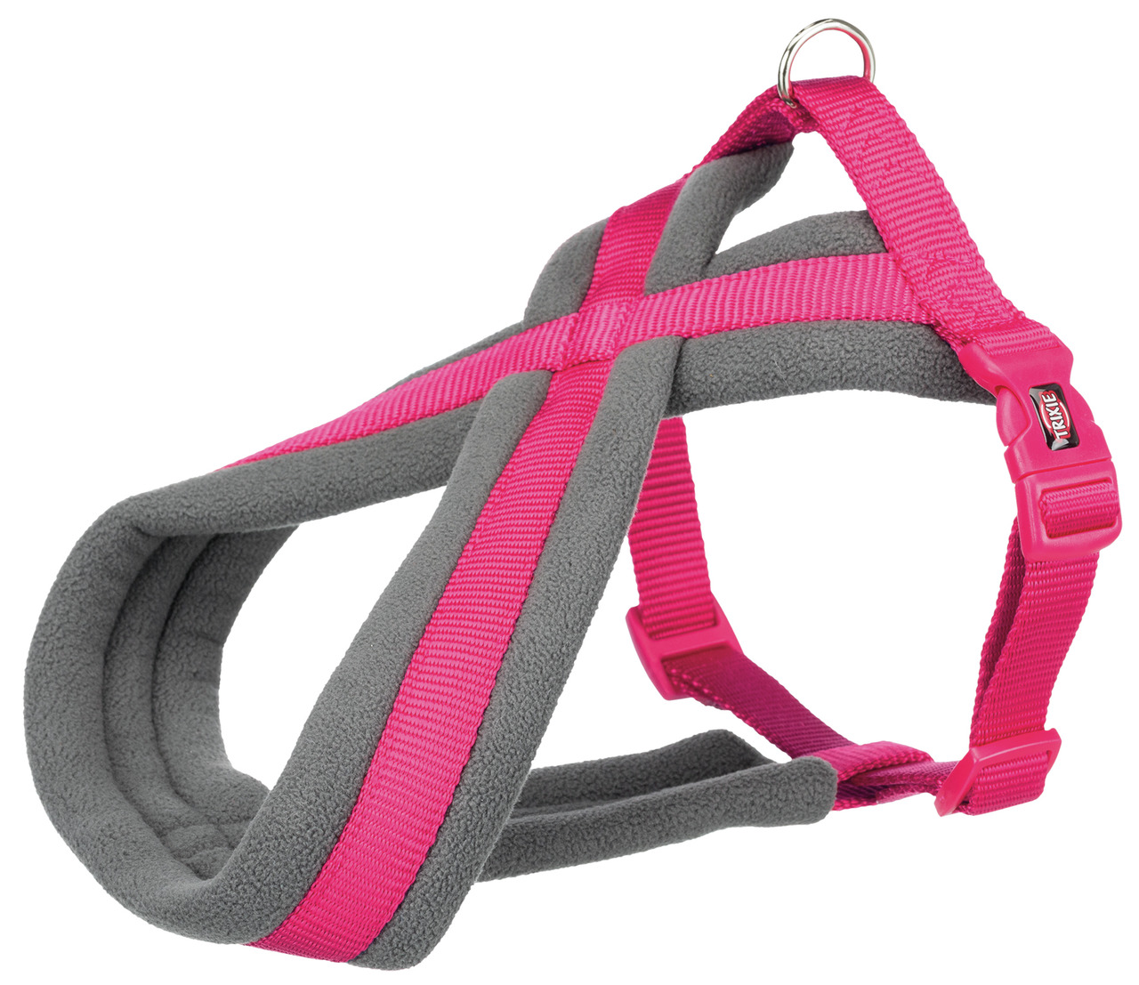 TRIXIE Premium T-Geschirr  L–XL 70–110/25 fuchsia