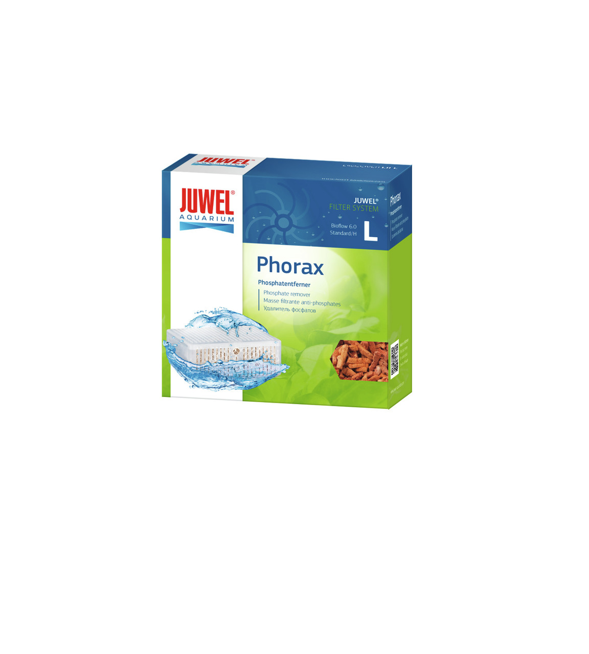 JUWEL Phorax, Phosphatentferner für Aquarienbesitzer, reduziert Phosphate, verhindert Algen, Größe L, für Bioflow 6.0.