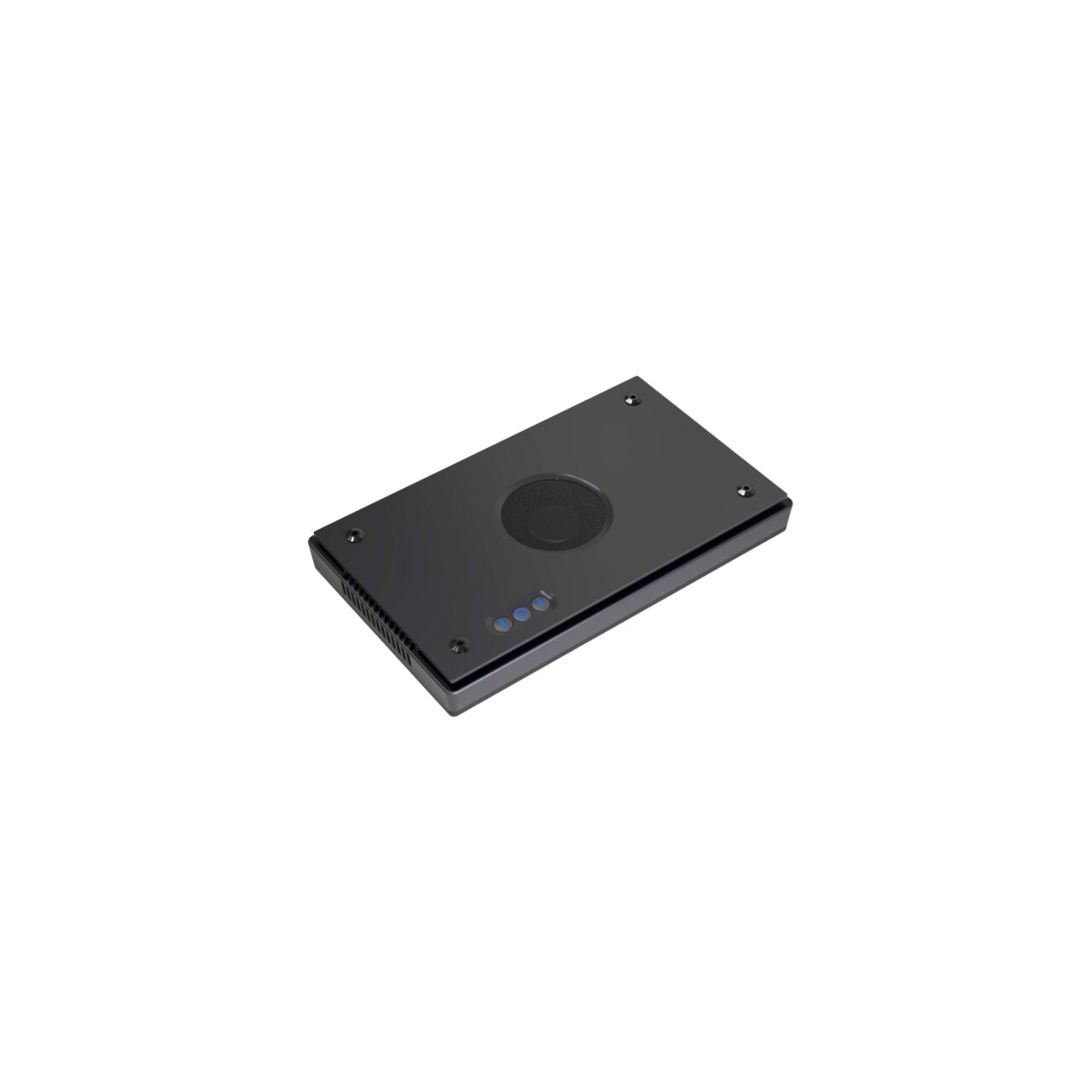 Ecotech Radion XR15 G5 Pro LED-Leuchte, für Korallenriff-Aquarien, optimale Lichtverteilung, schwarz, rechteckig, zentr. Lüftung.