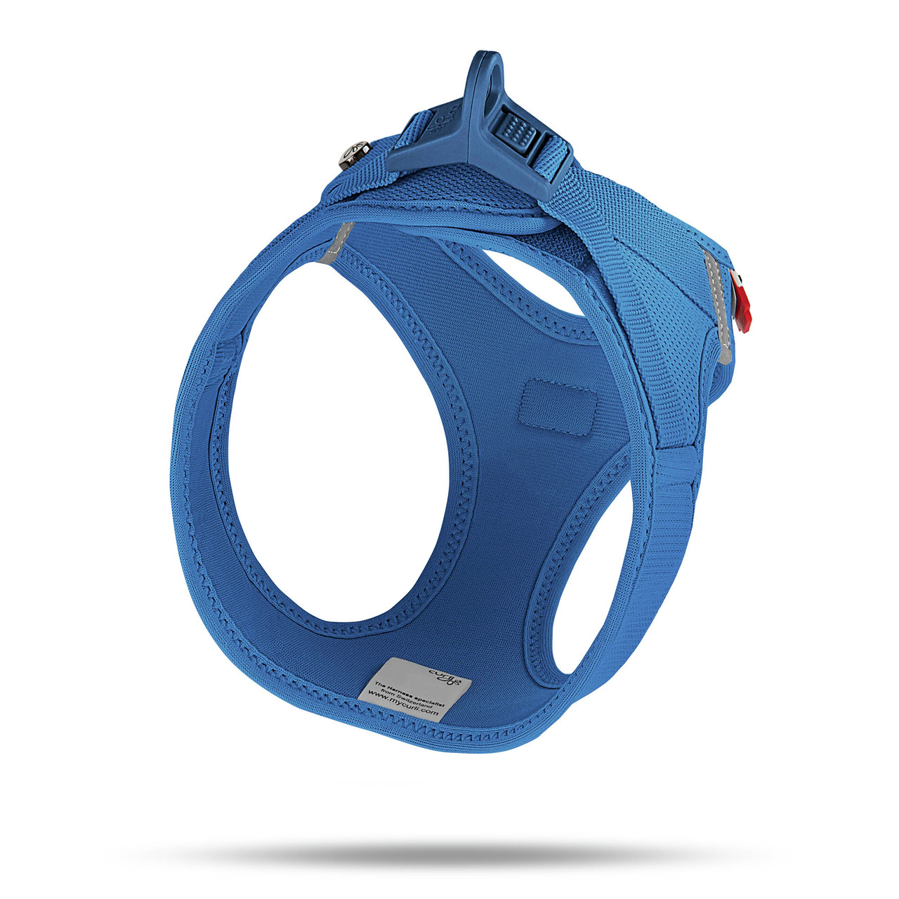 Curli Vest Air-Mesh Hundegeschirr, atmungsaktiv, kühlend, reflektierend, hoher Komfort, optimale Passform, stabiler Verschluss.