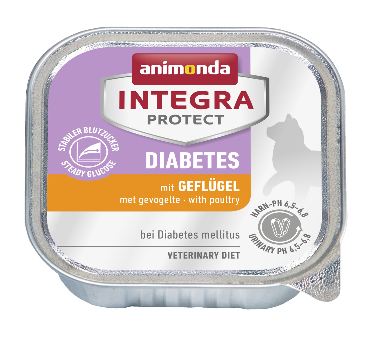 animonda Integra Protect Diabetes Geflügel 100g Schale Katzennassfutter