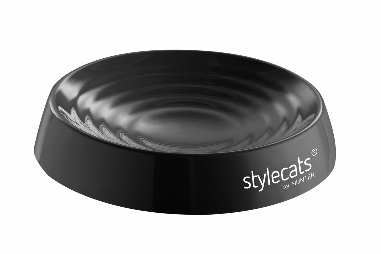 Futternapf Stylecats by Hunter, Katzen, Kunststoff, glatte Innenfläche, ideal f. Trocken-/Nassfutter, modernes Design, leicht zu reinigen.