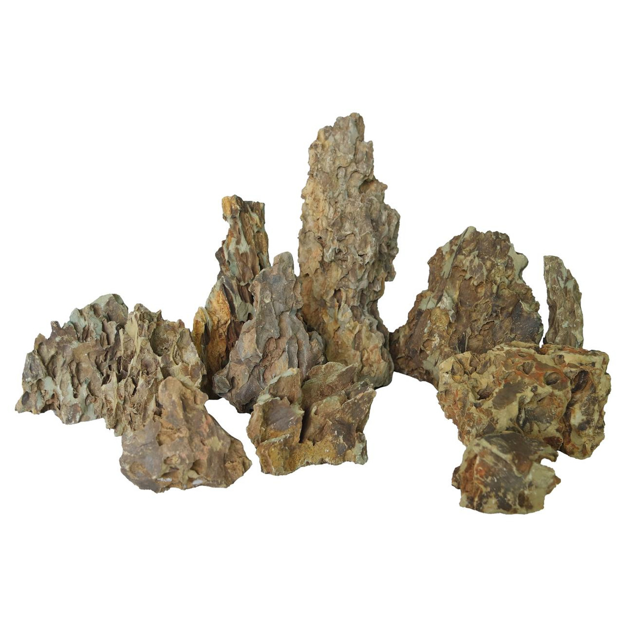 AQUA DELLA Seiryu Rock, Deko für Aquarien, naturgetreue Fels-Nachbildung, ideal für ästhetische u. naturnahe Aquarienlandschaften.