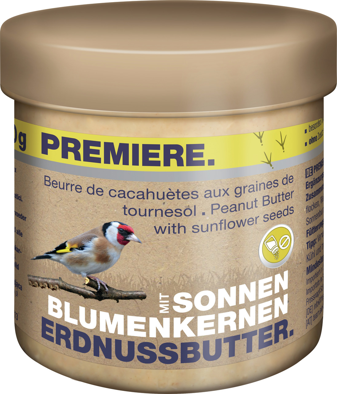 PREMIERE Erdnussbutter Sonnenblumenkerne 250 g